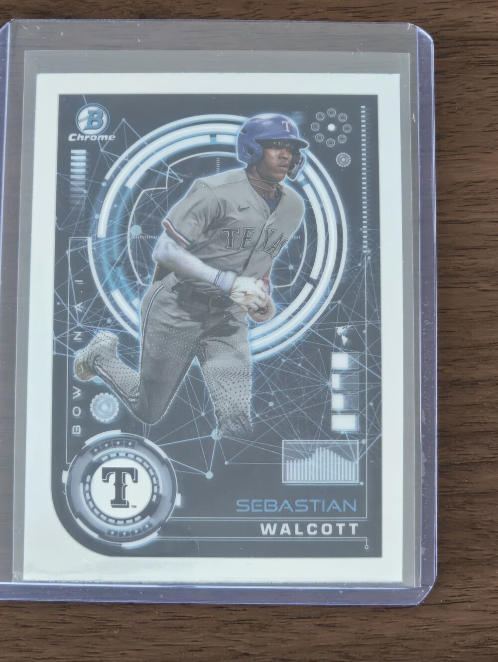 2024 Bowman #BAI-12 Sebastian Walcott Bowman A.I.